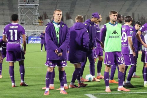 FIORENTINA - BOLOGNA  26-10-2025   DELUSIONE  GALASSI SILVANO/SILPRESS